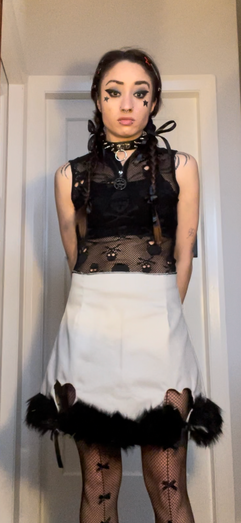 Noir Cupid Fluffy Skirt