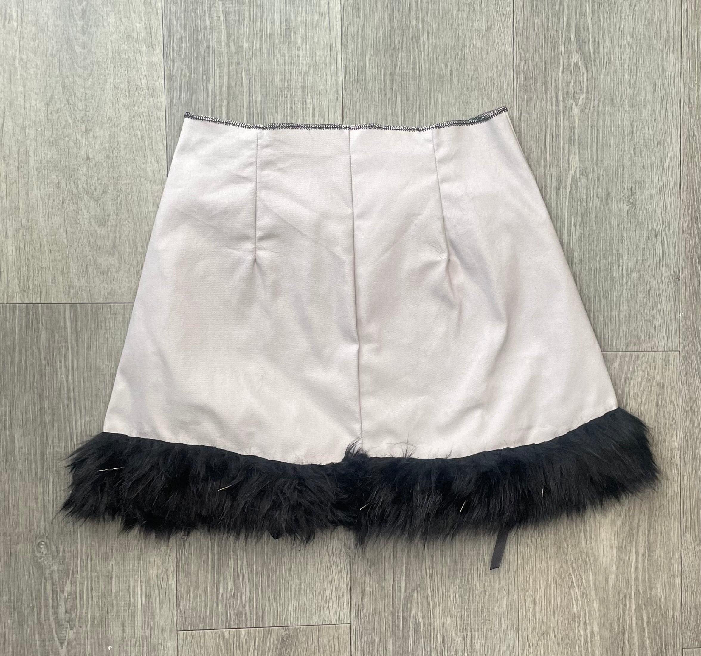 Noir Cupid Fluffy Skirt